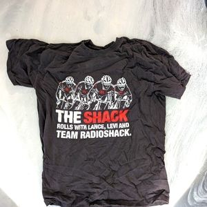 Radioshack cycling team shirt retro Lance Armstrong